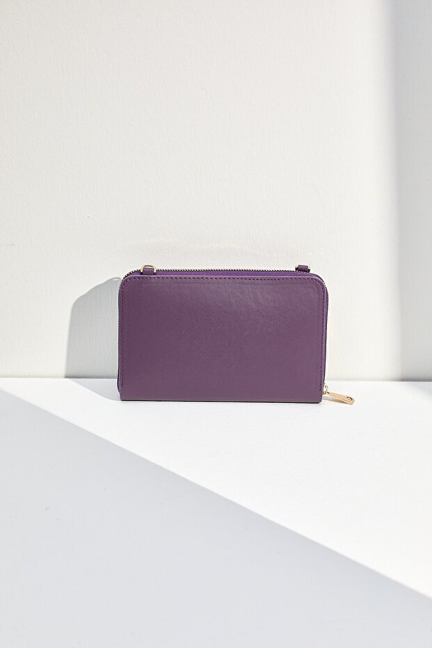 Tek Gözlü Çanta Mor - 3