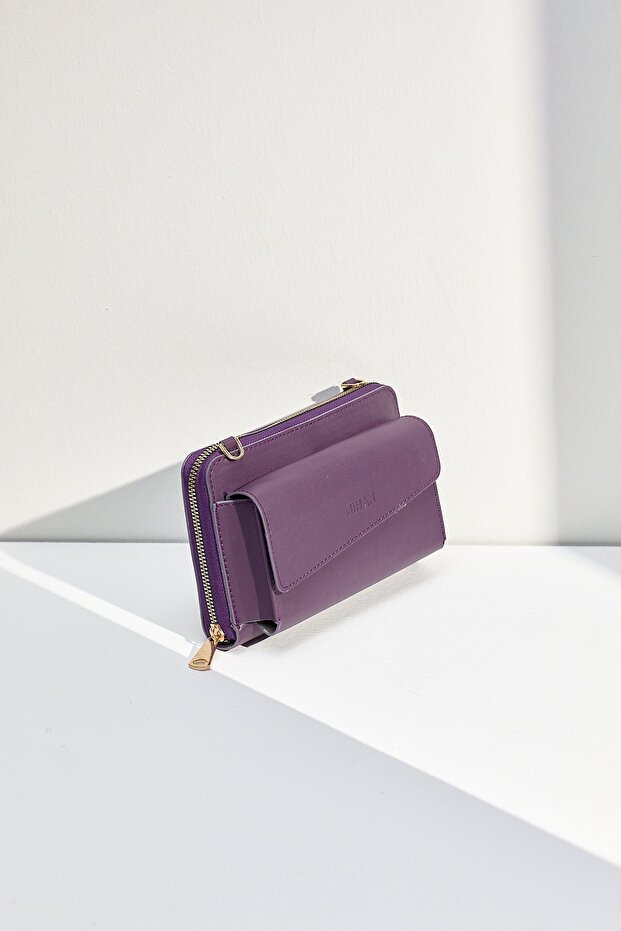 Tek Gözlü Çanta Mor - 2