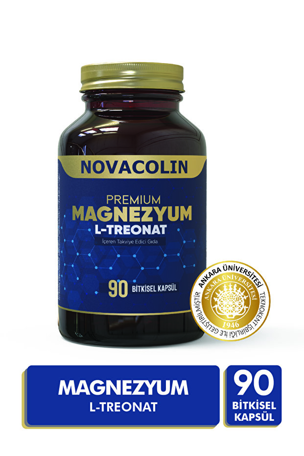 Magnezyum L-treonat Bitkisel 90 Kapsül - 1
