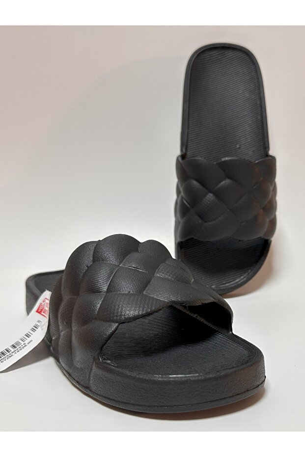 Black Extra Light Pool Beach Balcon Bathroom Bathroom House and Street Slippers
