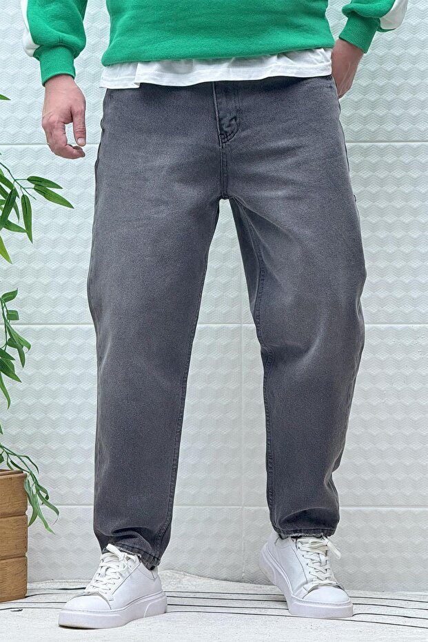 Men's Washed Boyfirend Jeans
