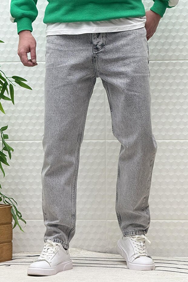 Men's Washed Boyfirend Jeans