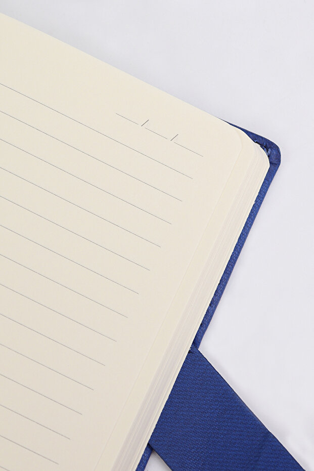 Blue Striped Magnet Notebook - 3