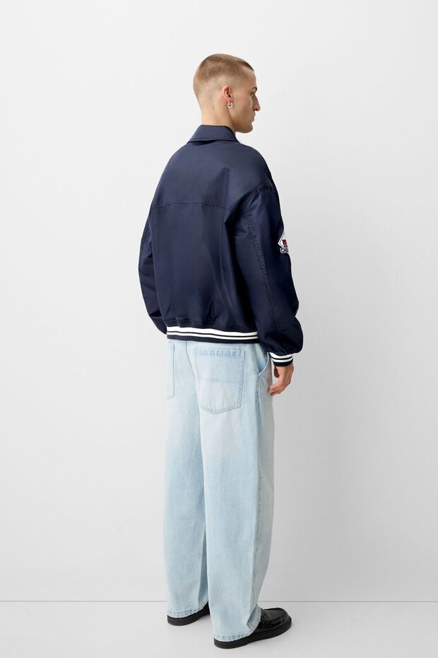 Varsity bomber jacket - 3