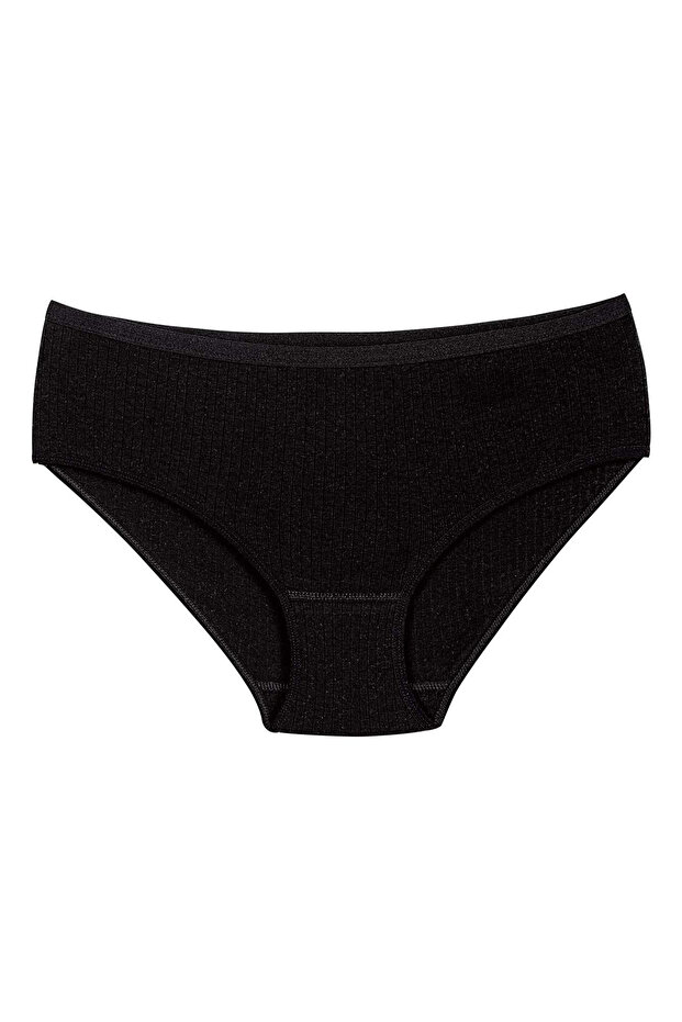 6 Pieces 100% Cotton Striped Women's Bato Panties
