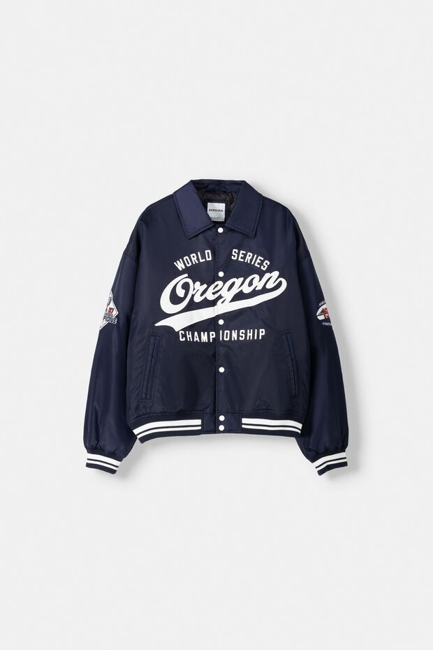 Varsity bomber jacket - 2
