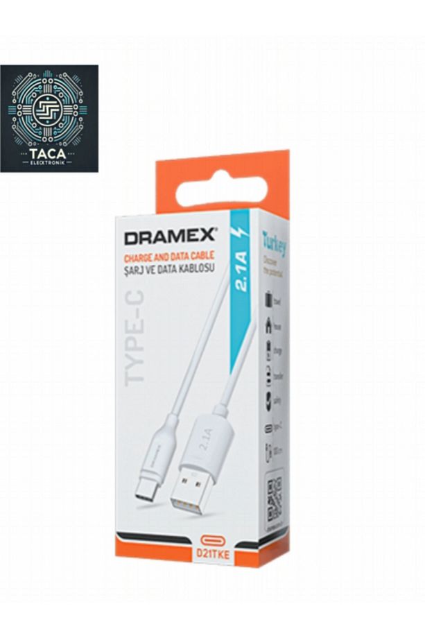 D21TKE Type-C 2.1 Amper Eko Kutu Usb Kablo - 1