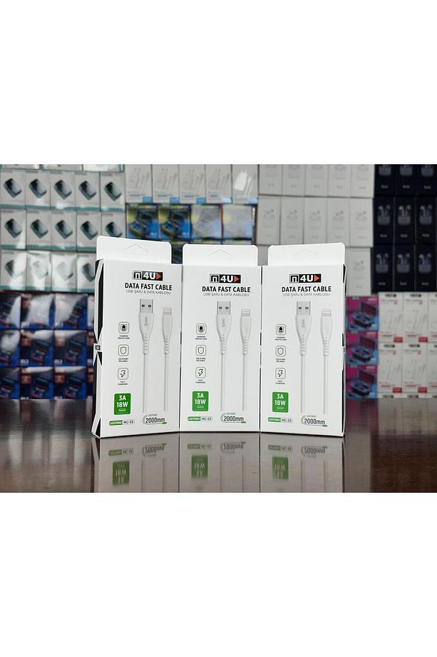 USB-Lightning İphone şarj kablosu 3A 18W, 2 METRE - 1