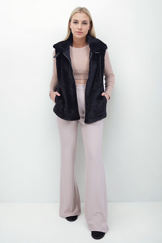 Vestă de blană de pluș - 2