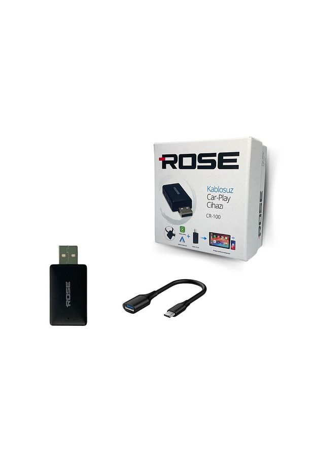 Mini Kablosuz Carplay Usb Ve Type-c Uyumlu Araç Multimedya Adaptörü - 2