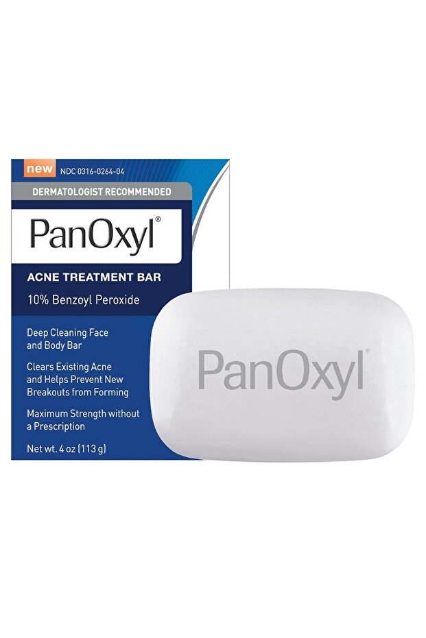 PanOxyl Acne Treatment Bar 10% Benzoyl Peroxide 113 g