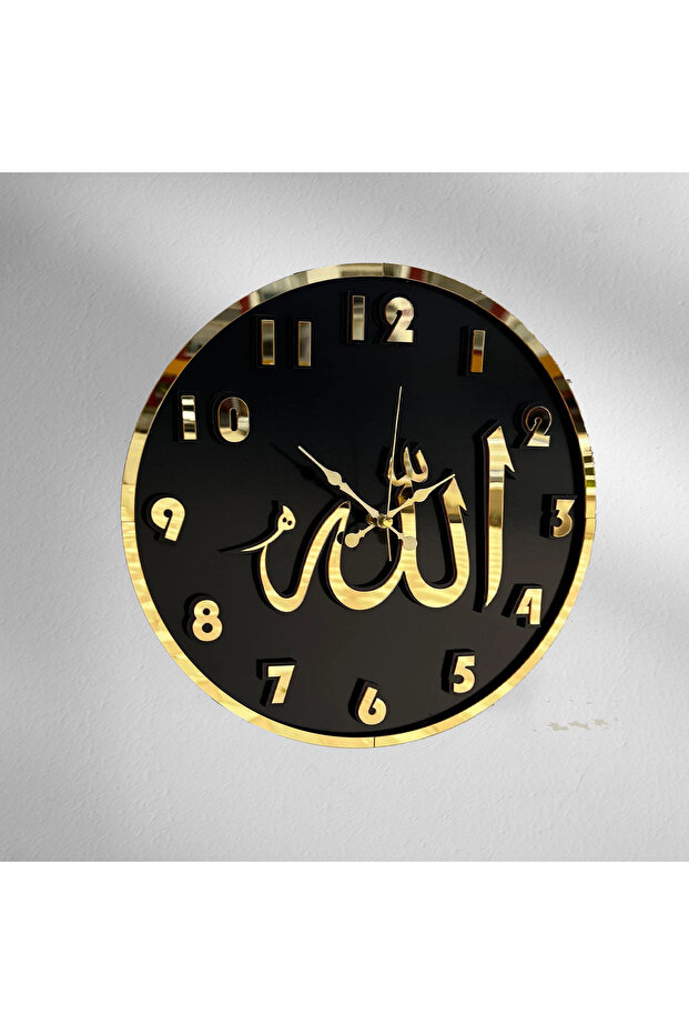 ساعة حائط خشبية - 1