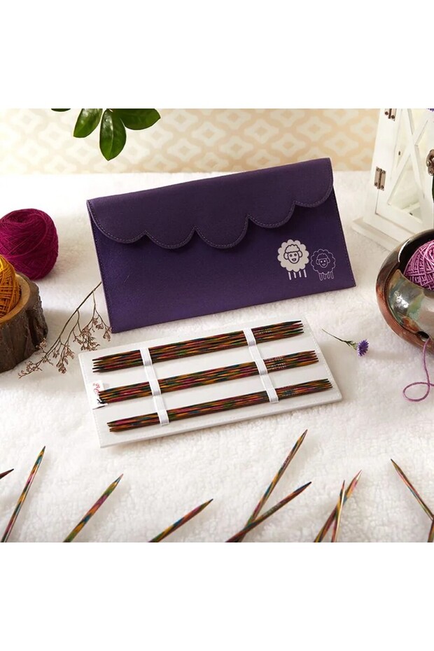 Symfonie 5-şiş Çorap Örme Seti 20cm - 1