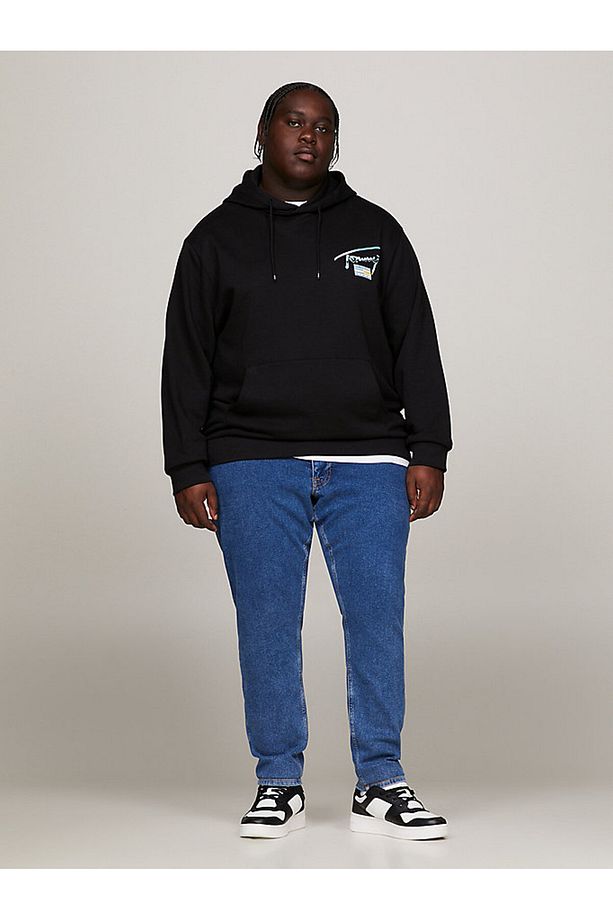 TOMMY JEANS ERKEK REGULAR FİT METALLIC DNA HOOD EXT - 5