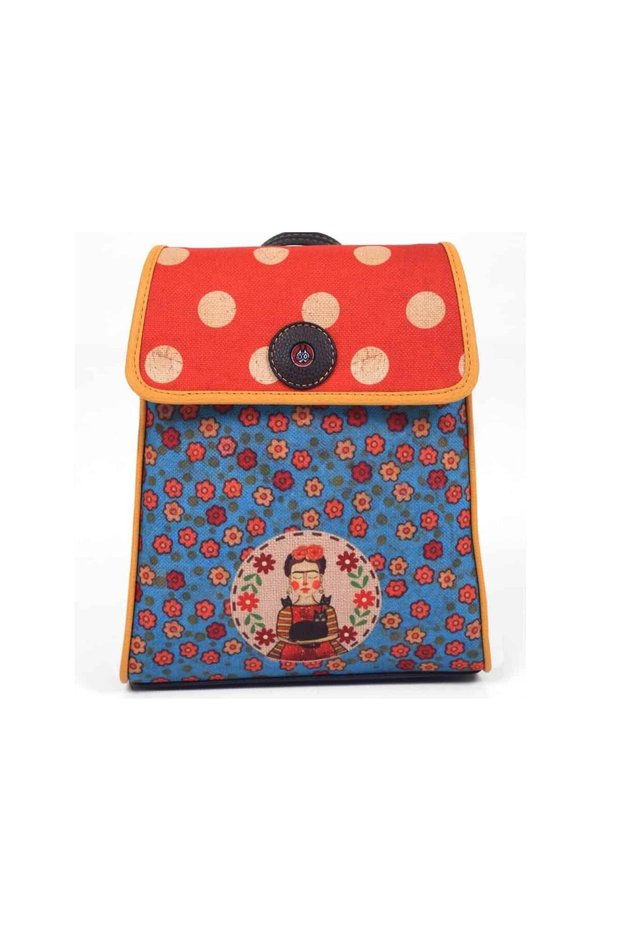 Inspirational Women's Figured Covered Backpack Ethnic Bohemian Style - Black