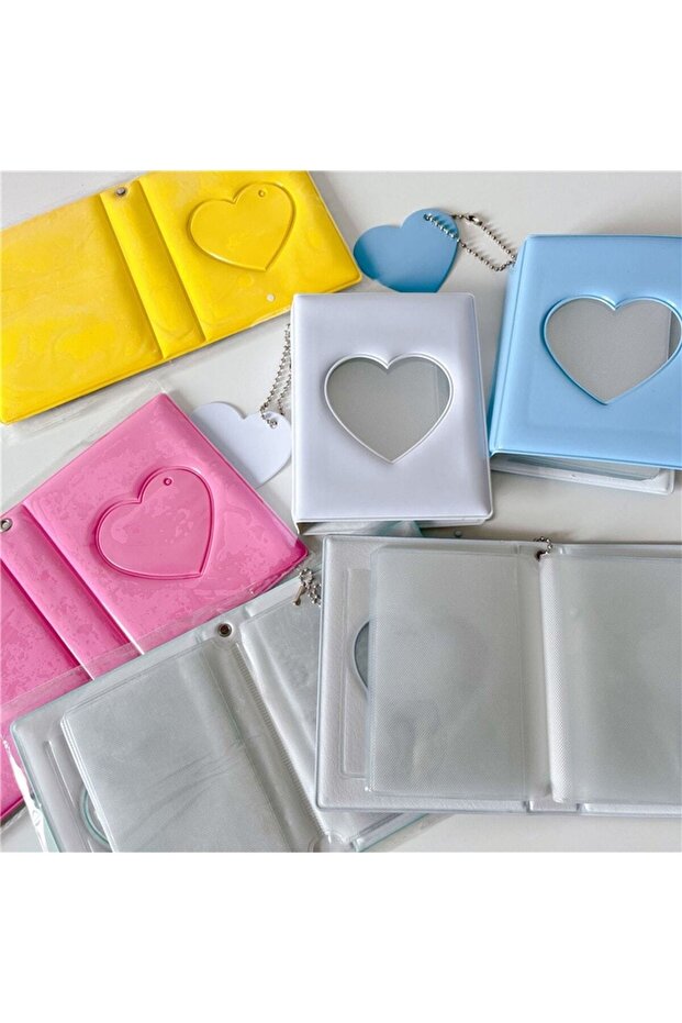 Heart Binder - Pembe - 1