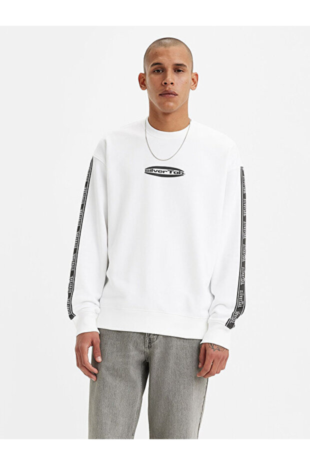 Relaxed Graphic Crewneck Sweatshirt - 1