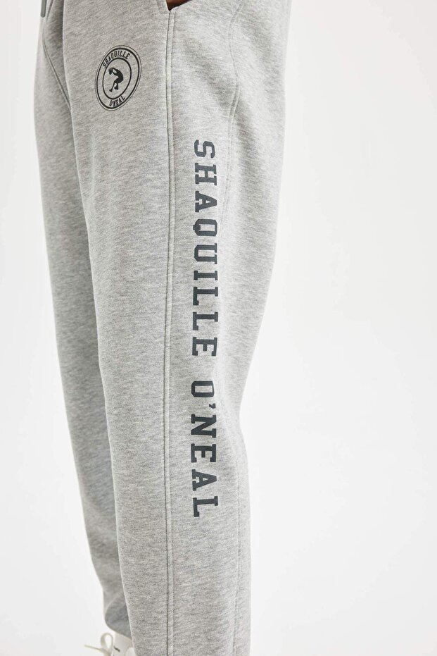 DFC - DeFactoFit Shaquille O'Neal Standart Fit Cepli Uzun Paça Jogger Eşofman Altı - 6