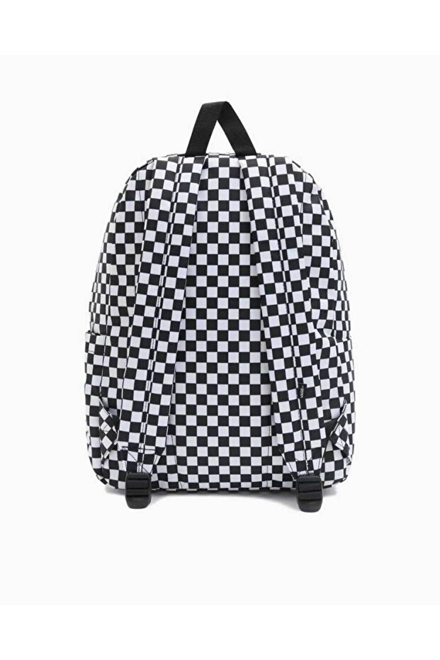 Old Skool Check Checkered Pattern Unisex Backpack - 5