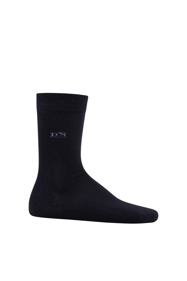 Erkek Pamuk Çorap Basic Lacivert - 3