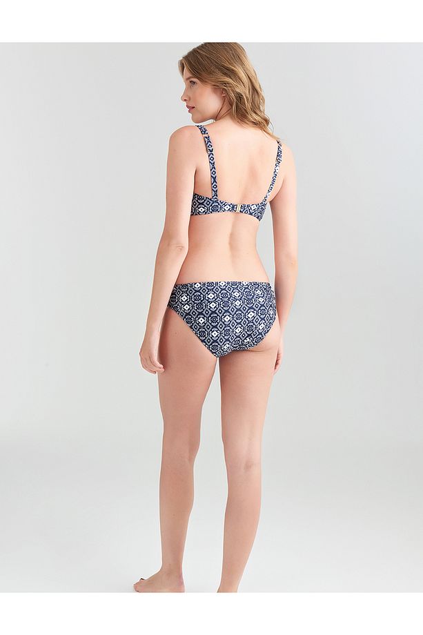 Regular Fit Desenli Bikini Altı - 2