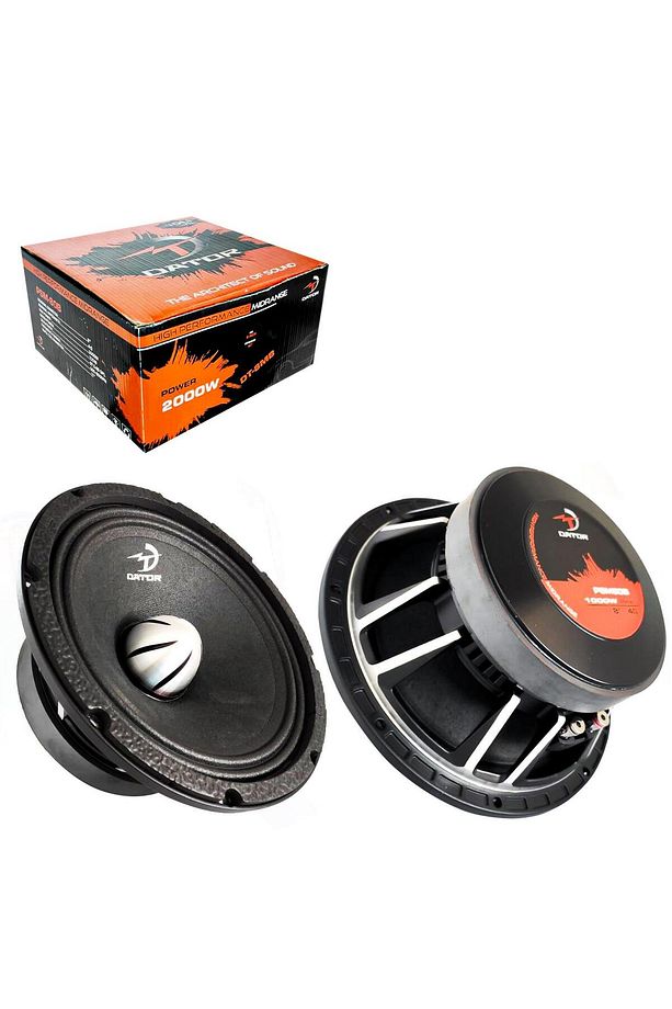 DATOR PSM80B Oto Midrange 20cm 1000 Watt 2 Adet - 1