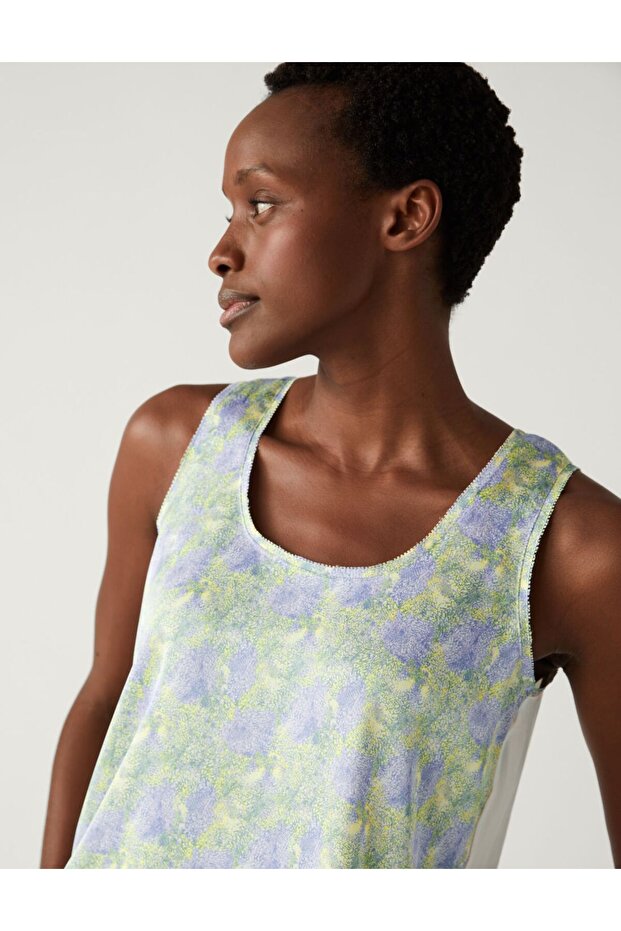 Regular Fit Desenli Bluz - 3