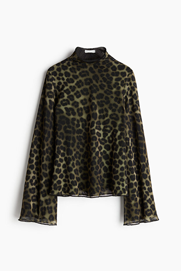 Desenli File Üst - 3