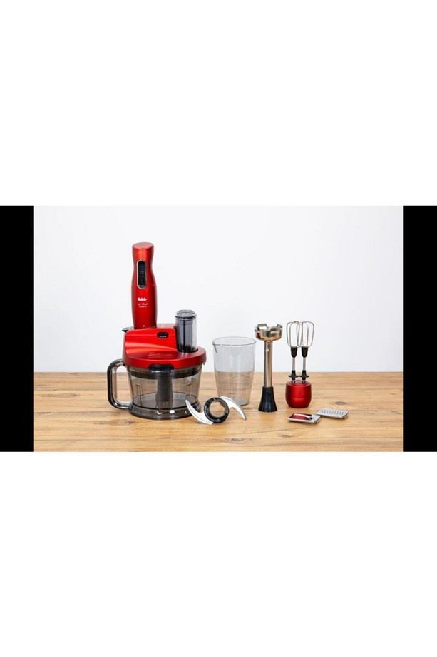 Mr Chef Quadro Blender Seti Rouge Premium Yüksek Performans Turbo Özellikli - 4
