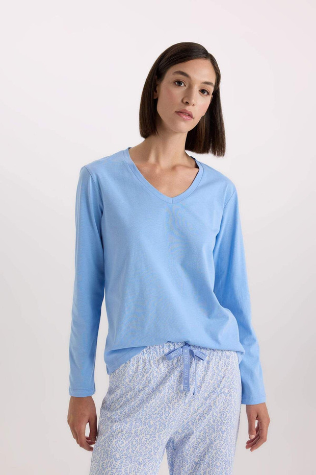 Kadın Knitted Sets E1785ax Blue - 2