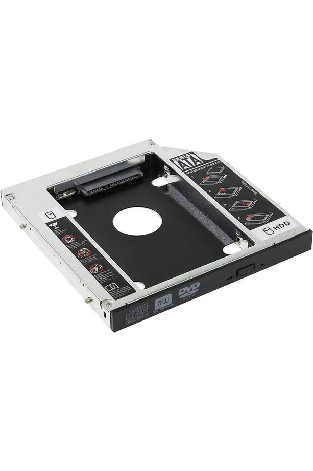 Caddy Notebook 9.5mm Cdrom Yerine Hdd/ssd Takma Aparatı - 3