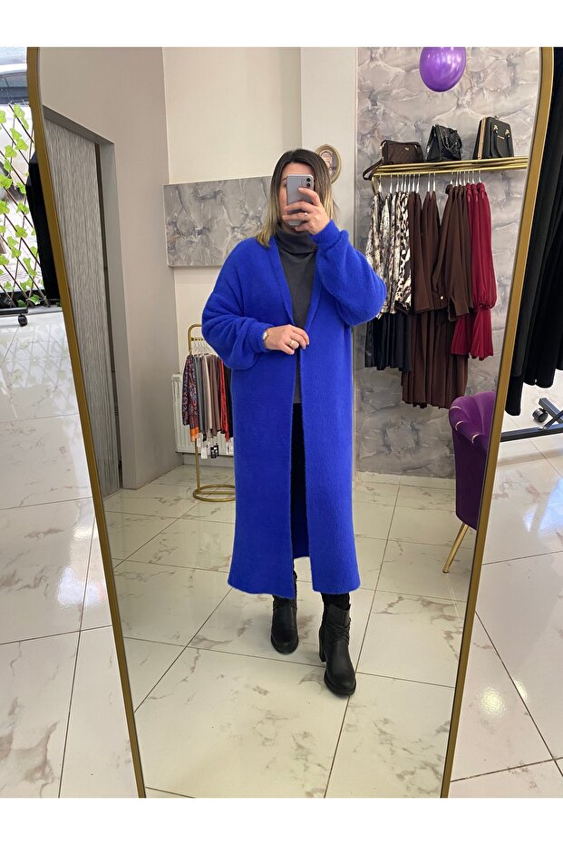 Angora uzun hırka - 7