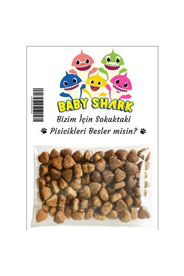 Baby Shark Gift Cat Food 5 Pieces