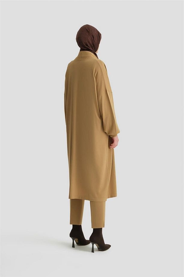 Üç Parça Triko Takım 24kd2004 Taba - 6