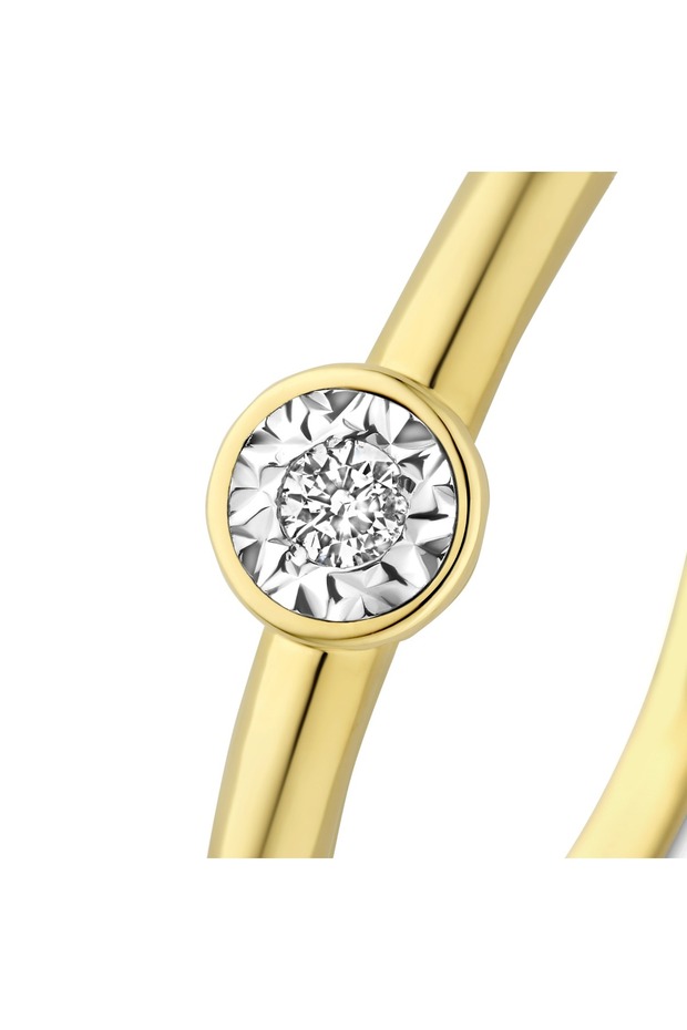 Peace 14 Karat Ring 58 - 7