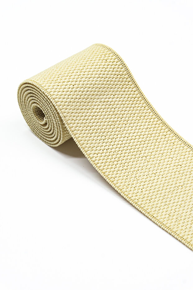 6 cm Honeycomb Woven Rubber - Corset Belt & Shoe Side Band Rubber - 1 Meter