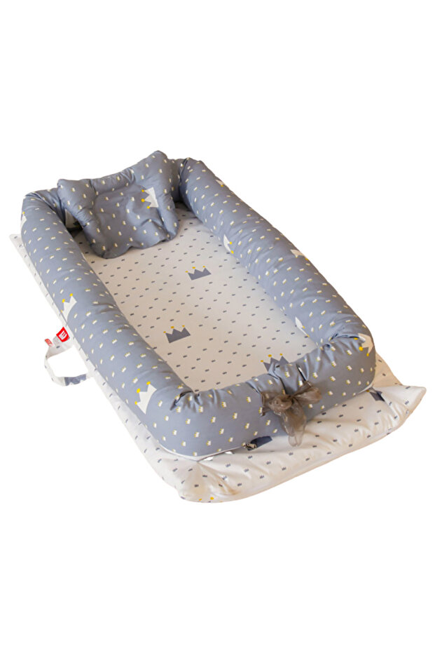 - Portable Baby Nest W/ Pillow- Crown