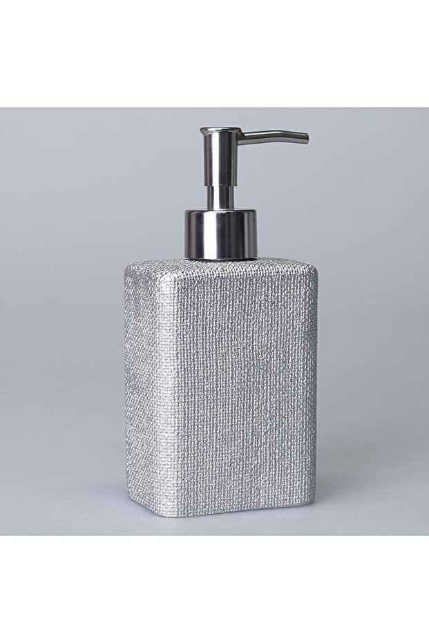 Dekor Linen Banyo Setı Gümüş - 4