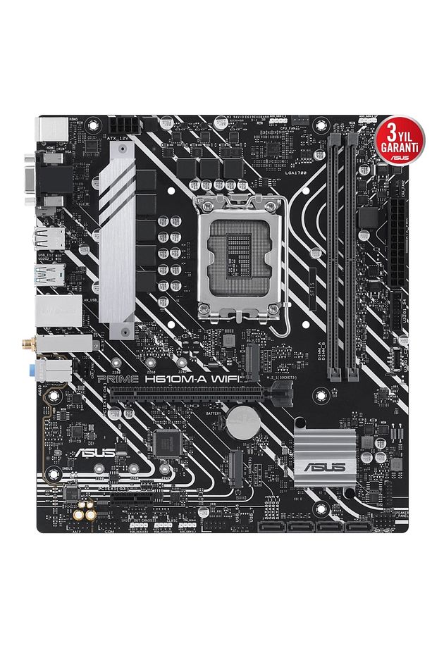 Prıme H610m-a Wıfı H610 Ddr5 Vga Glan Matx Hd Dp M2 Rgb Us3 1700p Anakart - 3