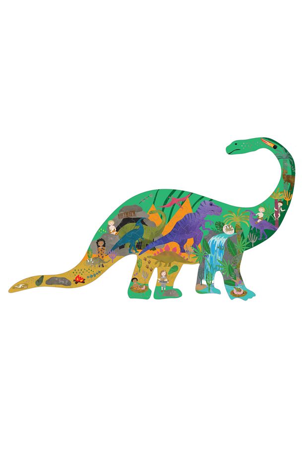 80 Parça ‘’ Dinozor’’ Şekilli Yapboz / Dino - 1