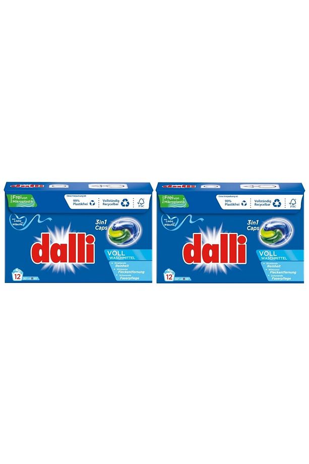 Etkili Leke Çıkarma Özellikli Tablet Çamaşır Deterjanı 3'ü Bir Arada (12 Yıkama) 2'li Set - 1