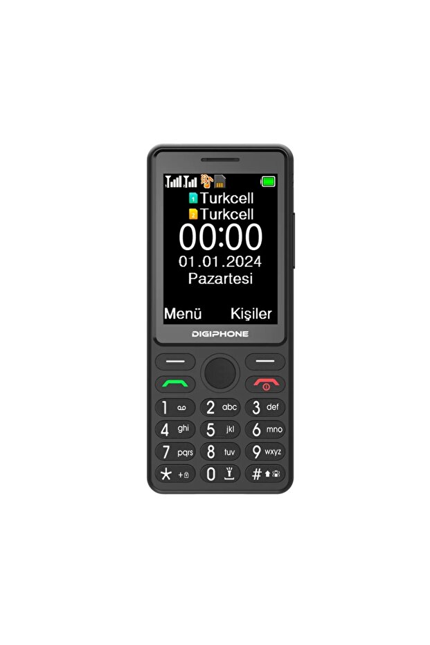 S600 Tuşlu Cep Telefon Siyah - 3