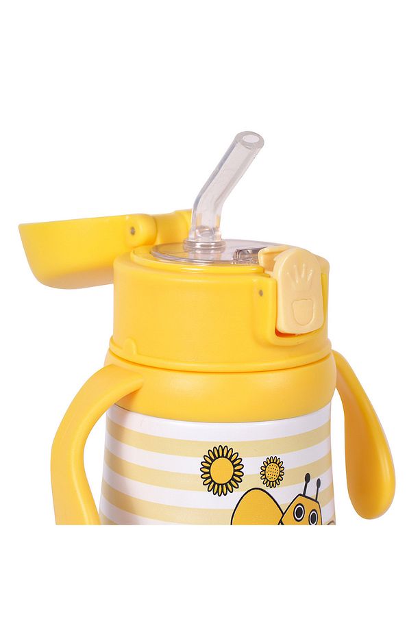 Milk&Moo Çelik Küçük Çocuk Matarası Arı Vız Vız 360 ml - 8