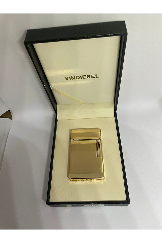Gold Komple Çelik Gazlı Dupont Çakmak - 4