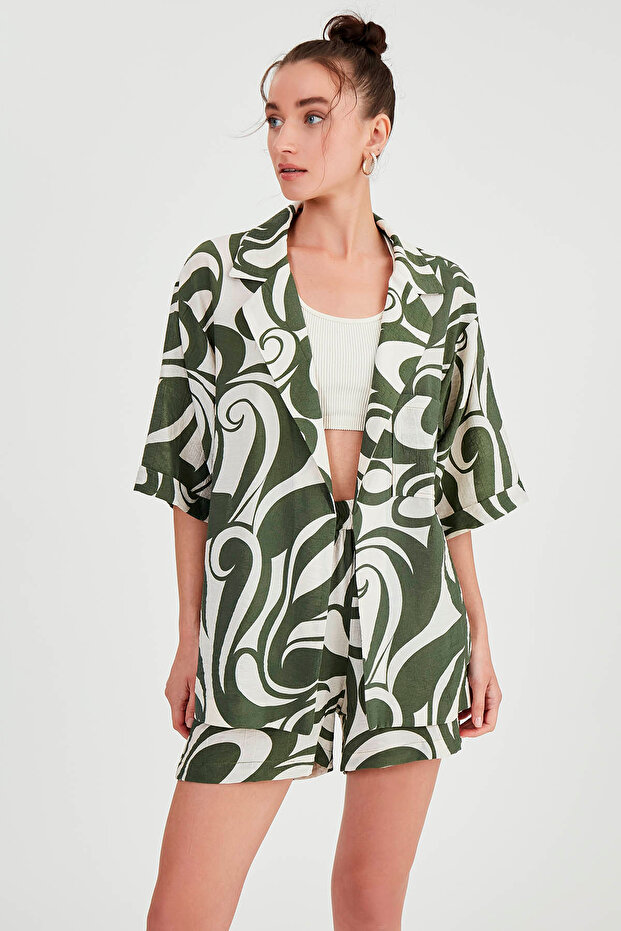 Desenli Salaş Ceket - 3