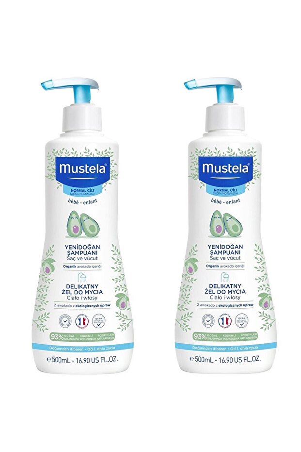 Gentle Cleansing Newborn Baby Shampoo 500 ml
