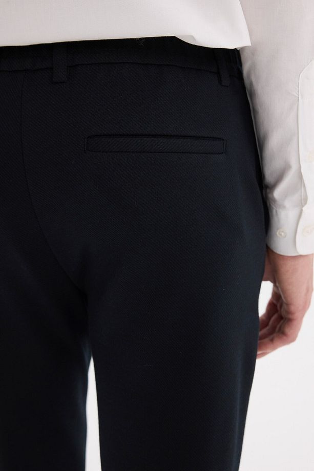 Jogger Yazlık Kumaş Pantolon Basic Düz Cepli Düz Paça D3695ax25sp - 7