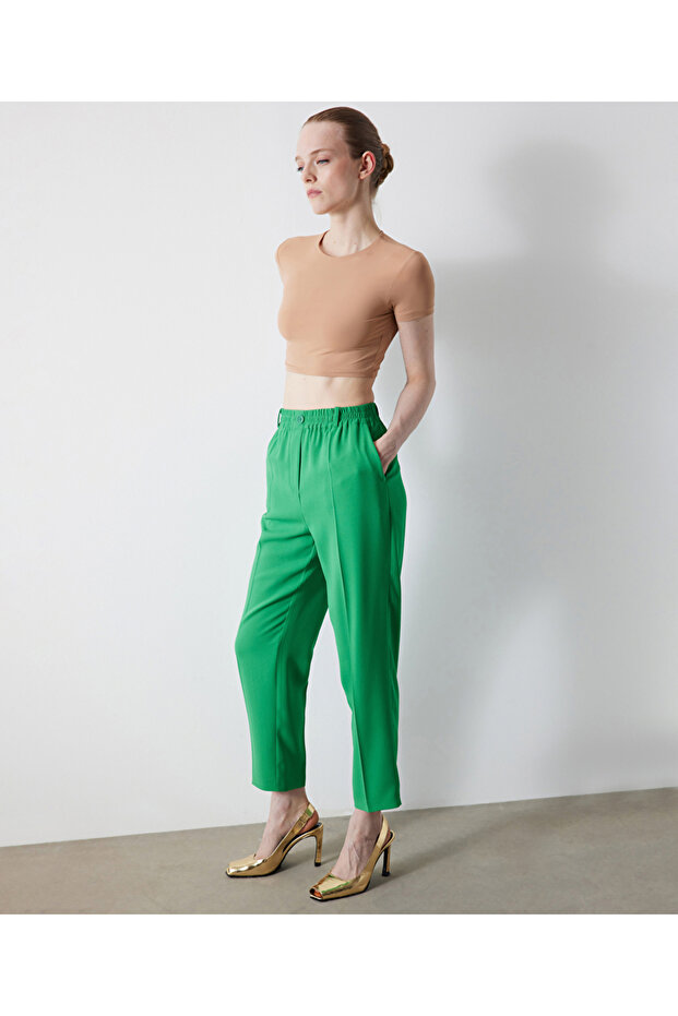 Drapey fit pantolon - 5