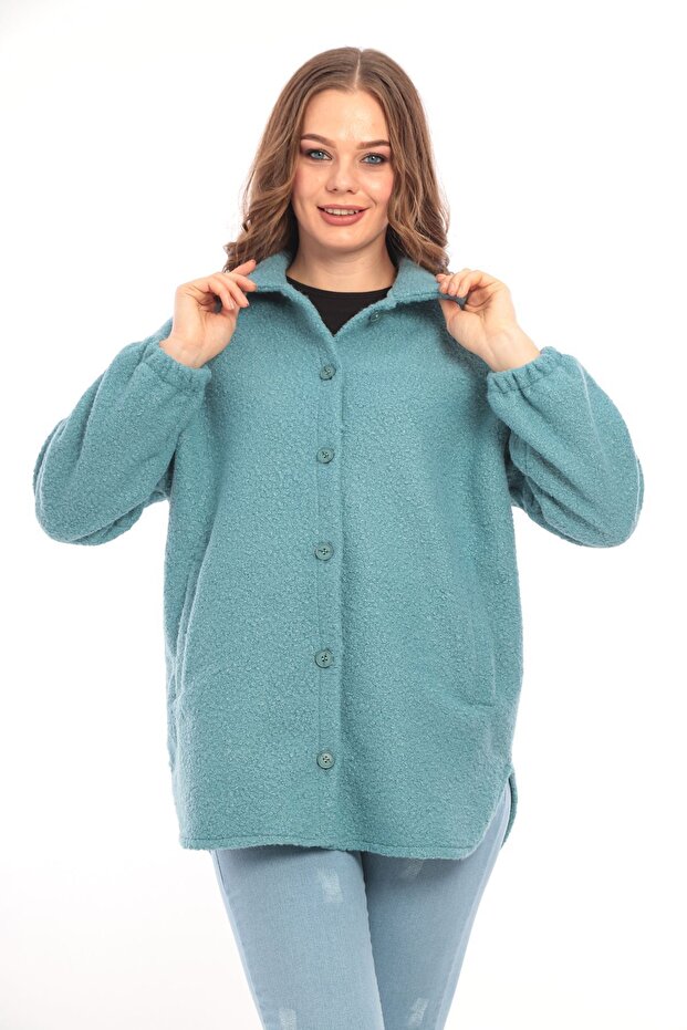 OVERSİZE BUKLET GÖMLEK - 7