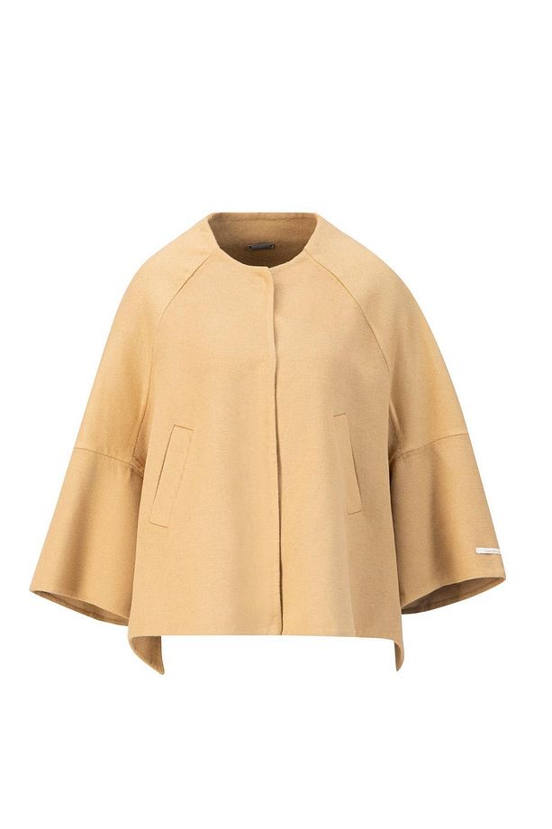 Handmade Kısa Kaban 24k7611 Camel - 7